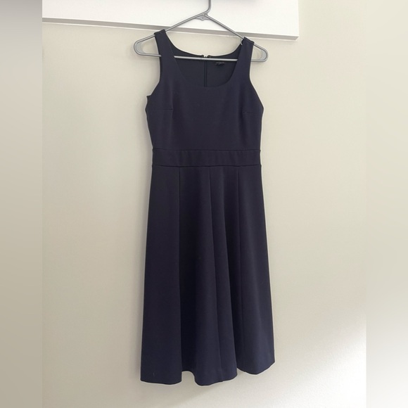 Ann Taylor Petite Navy Dress - Picture 2 of 3